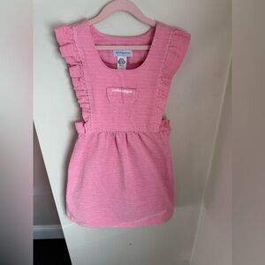 Oshkosh B’gosh Girls Vintage Pink Jumper Dress Size 6x